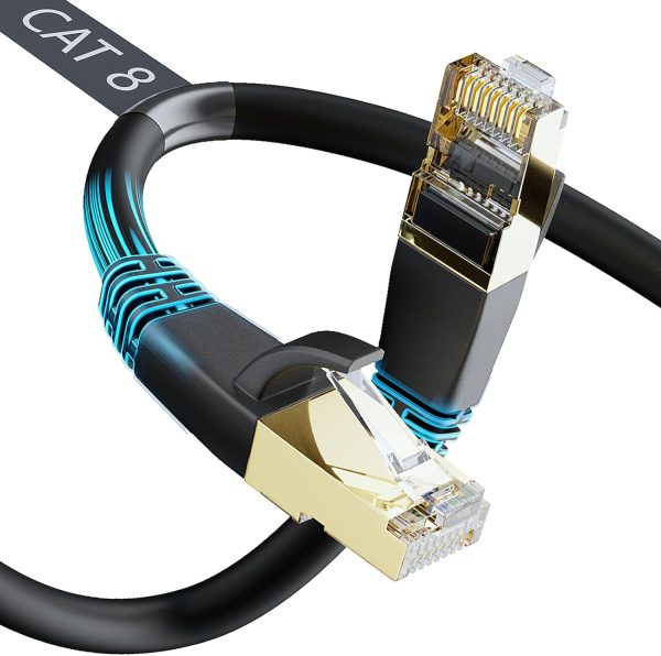 Cat8 Ethernet Cable, Indoor and Outdoor